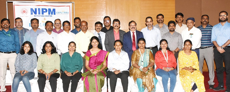 Group Photograph during the Design Clinic for NIPM Karnataka | Explorra Consulting